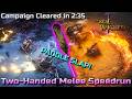 OP GIGA SLAP PADDLE! Two-Handed Melee Speedrun Leveling Build Guide - No Rest for the Wicked