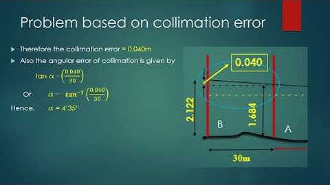 collimation error  error due to curvature and refraction   distance to visible horizon