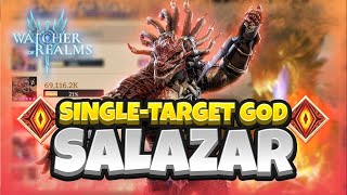 SALAZAR Guide - Top DPS, Best Single-Target! [Watcher of Realms]