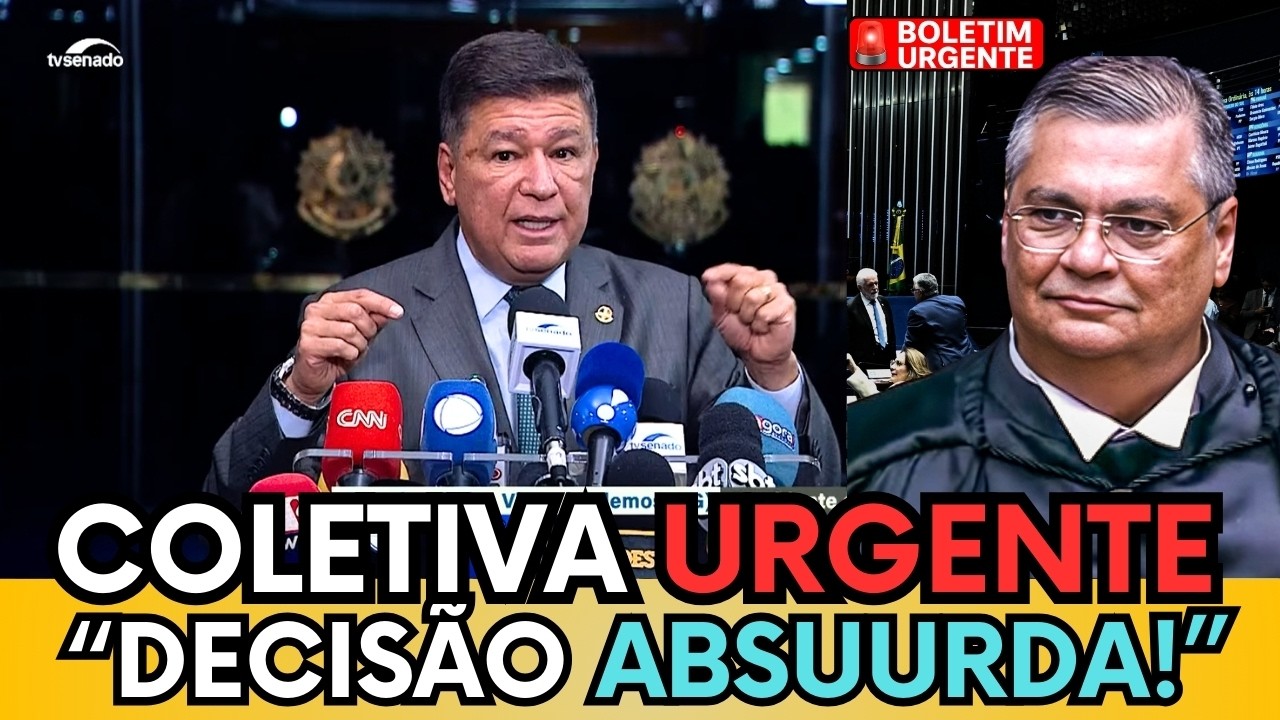 🚨AO VIVO: SENADOR CARLOS VIANA CONVOCA COLETIVA URGENTE APÓS CANETADA DE DINO!