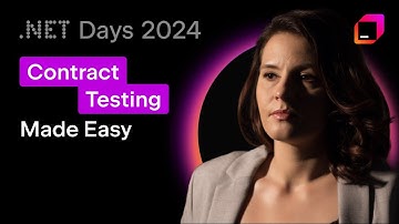Contract Testing Made Easy: Master Pact for Microservices in C# with Irina Scurtu | .NET Days 2024
