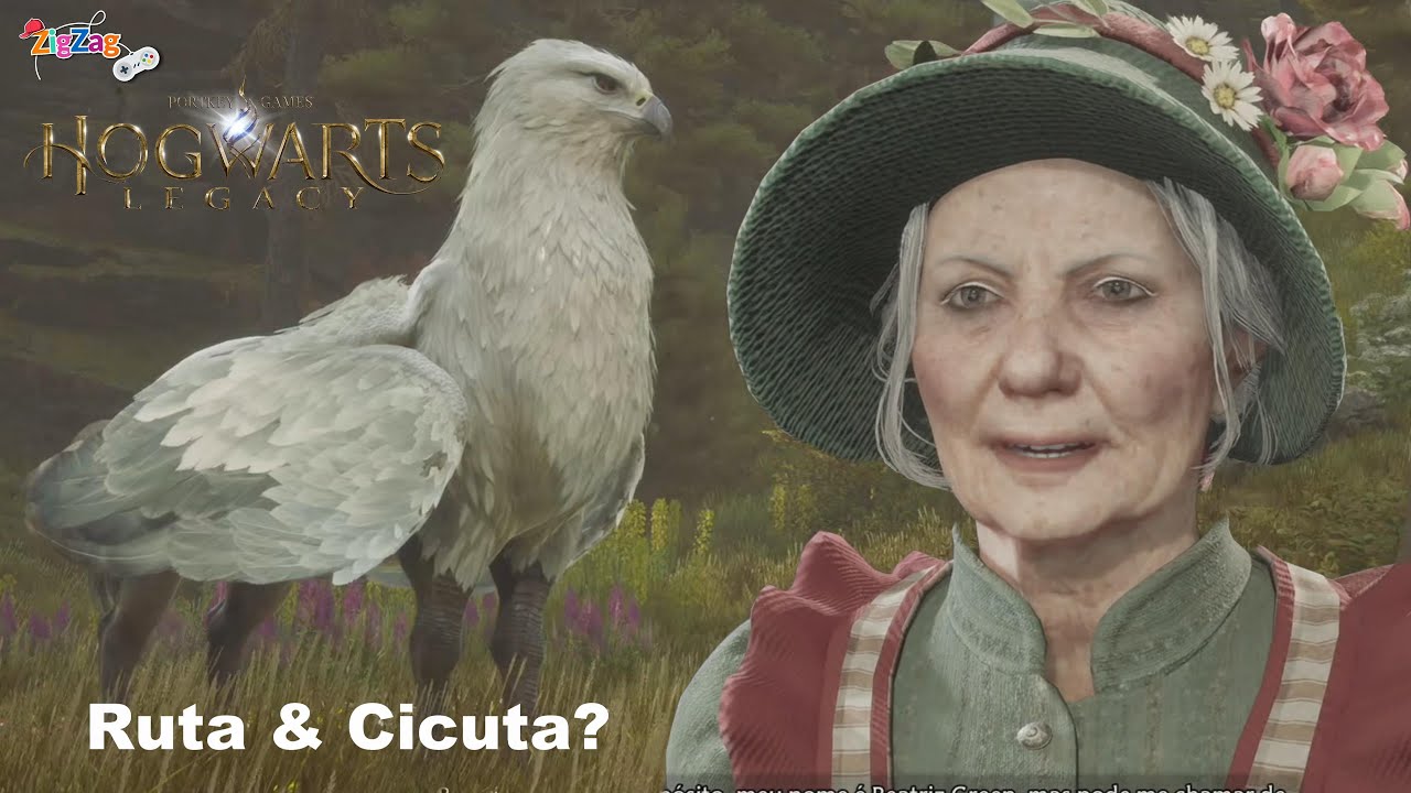 Hogwarts Legacy #10 | Onde Fica Ruta & Cicuta? e Aula de Criaturas ...
