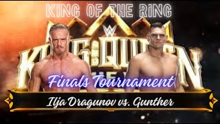 FULL MATCH - Ilja Dragunov vs. Gunther - Finals Match for King of the Ring Tournament