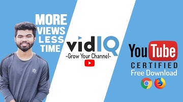 Vidiq Chrome extension | Free Best SEO tool for Youtubers 2020 | install vidIQ