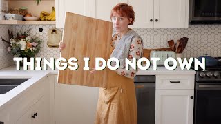 Things I Do NOT Own | Homemaker Minimalism by Sarah Therese Co 98,696 views 3 months ago 17 minutes