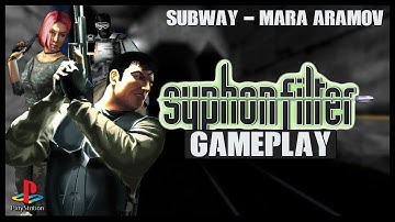 💣 SYPHON FILTER ps1 gameplay🔥 Destroyed Subway (Washington DC) | Main Subway Line [Stop Mara Aramov]