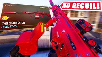 the new *NO RECOIL* TAQ ERADICATOR CLASS in WARZONE 3! (Best TAQ ERADICATOR Class Setup) - MW3