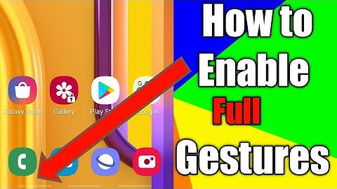 Full Screen Gestures on any Android | How to Full screen Gestures | How to show Gesture Navigation