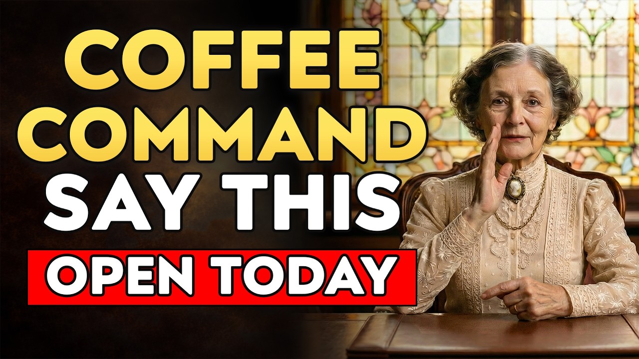 Speak This Over Your Morning Coffee — Money Doors Open Today