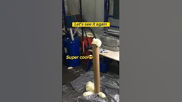 #foam What happens when you put high-rate foam in a paper tube?