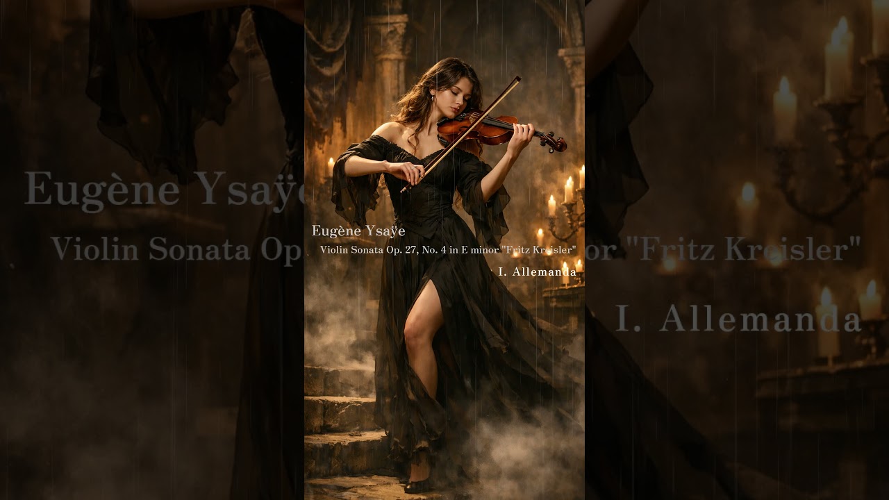 イザイ 無伴奏ヴァイオリン・ソナタ第4番 ハ短調, Op.27-4｜diaspora