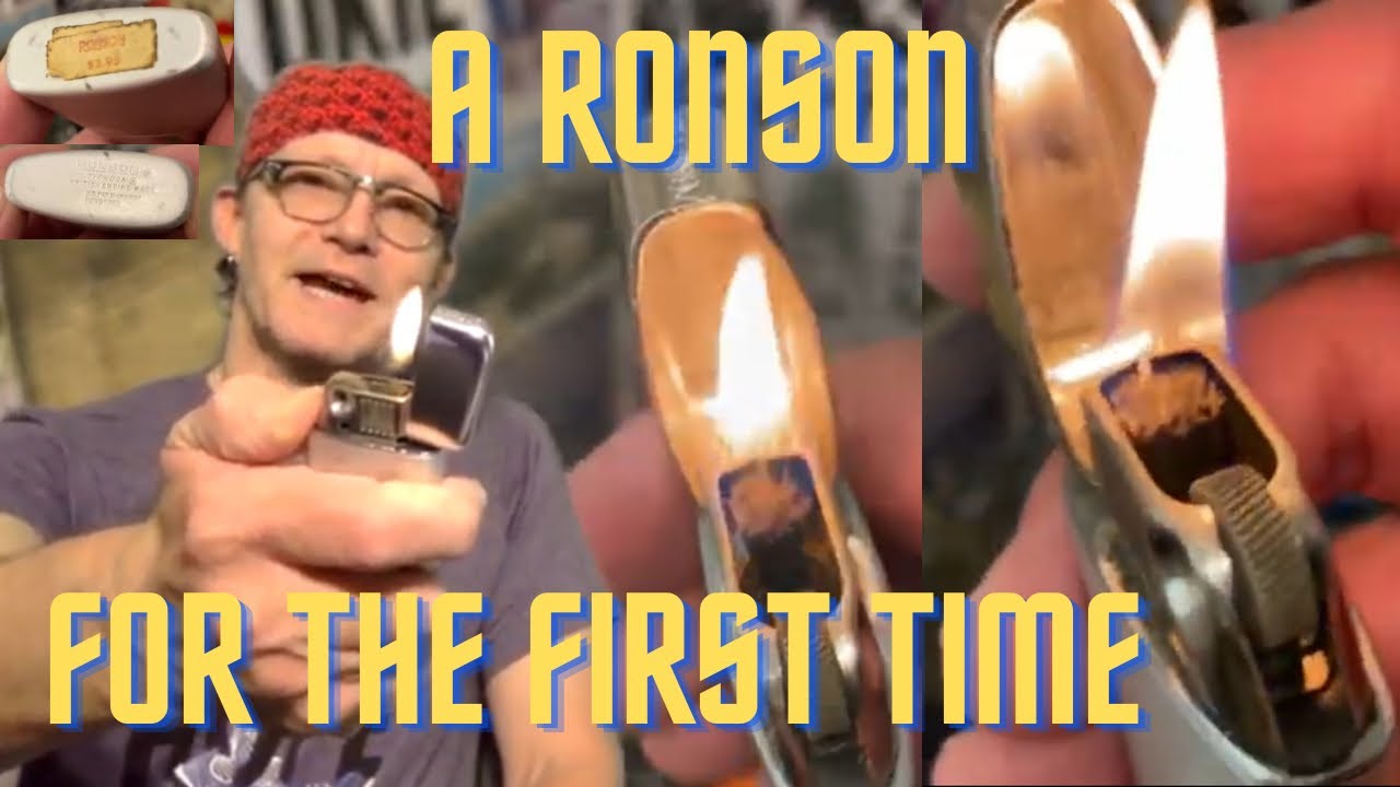 RONSON TYPHOON BRITISH EMPIRE MADE US. PAT.D-138.507 HONG KONG