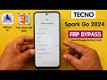 Tecno Spark Go 2024 (BG6) Frp Bypass/Unlock - Fix Palm Store Not Open/Settings Not Open - Without PC