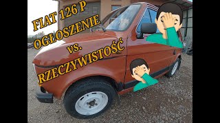 Fiat 126 - OGŁOSZENIE VS RZECZYWISTOŚĆ / SZAFRAN MOVIE #3