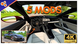 MODS de carros REAIS no BEAMNG DRIVE em 2024