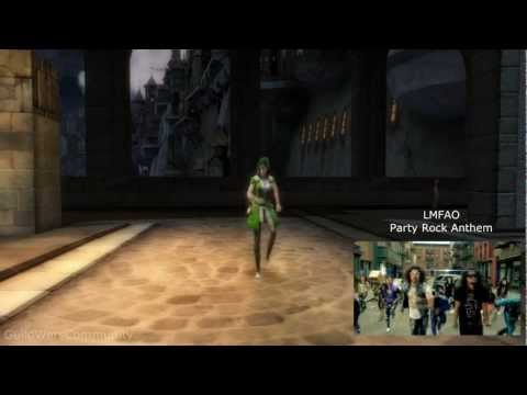 Guild Wars 2 - All Dance Moves With Music!