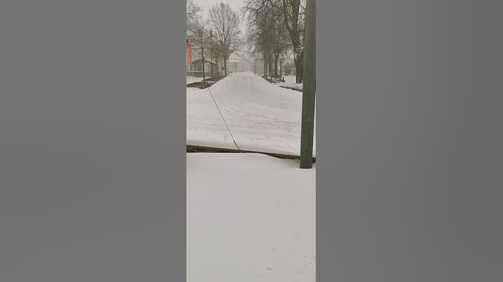 Schneechaos in Niedersachsen