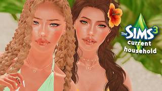 Starting a New Beachside Current Household 🌊🐚 ⋆˙⟡ The Sims 3