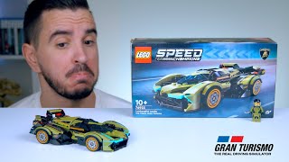 Playstation x LEGO || LEGO 76923 Speed Champions Lamborghini Lambo V12 Vision GT szuperautó