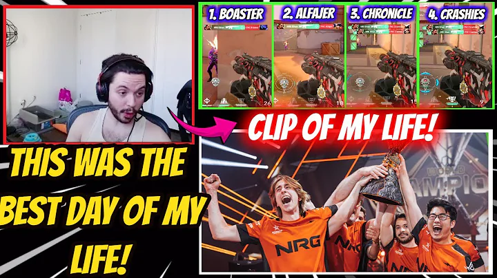 NRG Ethan Revisits With insane Reaction on His CHAMPIONS Grand Final Winning Game Against Fnatic