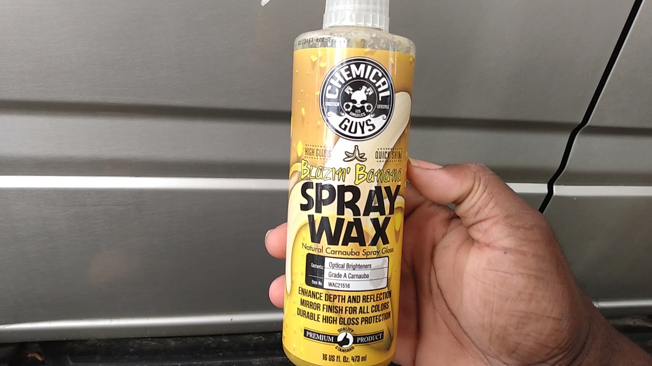 Chemical Guys - Blazin' Banana Spray Wax