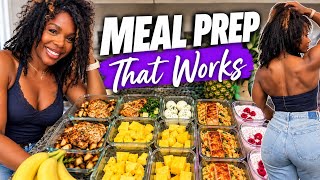 The EASIEST meal prep for fat loss! Easy High Protein Meals!