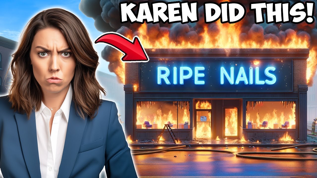 Psycho Karen Set My Business On Fire, Claims I Stole Her Customers!