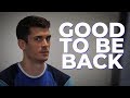 It`s good to be back! Welcome back, Matthew Anderson! / Мэттью Андерсон наконец-то с нами!