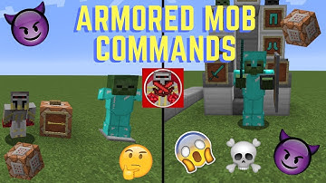 Command Block Tutorial #6: Armored Mob Commands in Minecraft