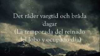 Video thumbnail of "Otyg - Fjällstorm (subtitulado en español)"