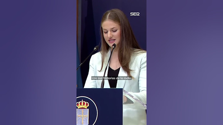 El dicurso de la Princesa Leonor tras recibir la Medalla de Oro del Principado #shorts