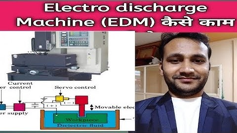 Electro discharge Machine (Die Sink EDM) Live demonstration | EDM Tutorial | EDM machining process