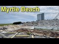 Myrtle Beach Oceanfront Hotel Demo Update - Sea Horn and Sea Hawk