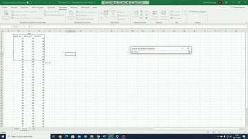 ANOVA à un facteur sous Excel