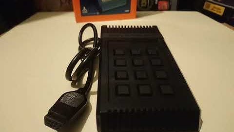 VIDEO TOUCH PAD Atari 2600 Video Computer System PAL Region Version Controller 24.02.20