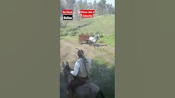 RDR2 online - A weird Glitching NPC