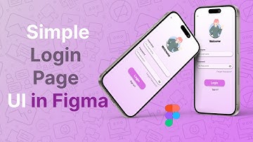 "Simple Login Page UI in Figma – Step by Step for Beginners!"