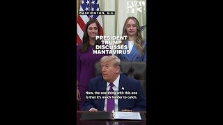 Trump speaks on hantavirus