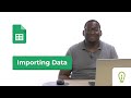 How to Import Data in Google Sheets