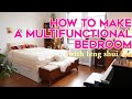 Feng Shui Your Bedroom | Make A Multifunctional Bedroom Without A Room Divider