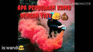 KatA kata keren bom asap