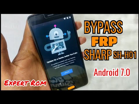 Sharp Sh H01 Infocus Frp Bypass Unlock Remove Google Account Without Pc Android 7 0 Youtube