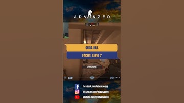 [FACEIT: LEVEL 7] Quad-kill Eco Round😳 #advanzedcs #cs2 #cs2clips  #csgo #csgoclips #counterstrike