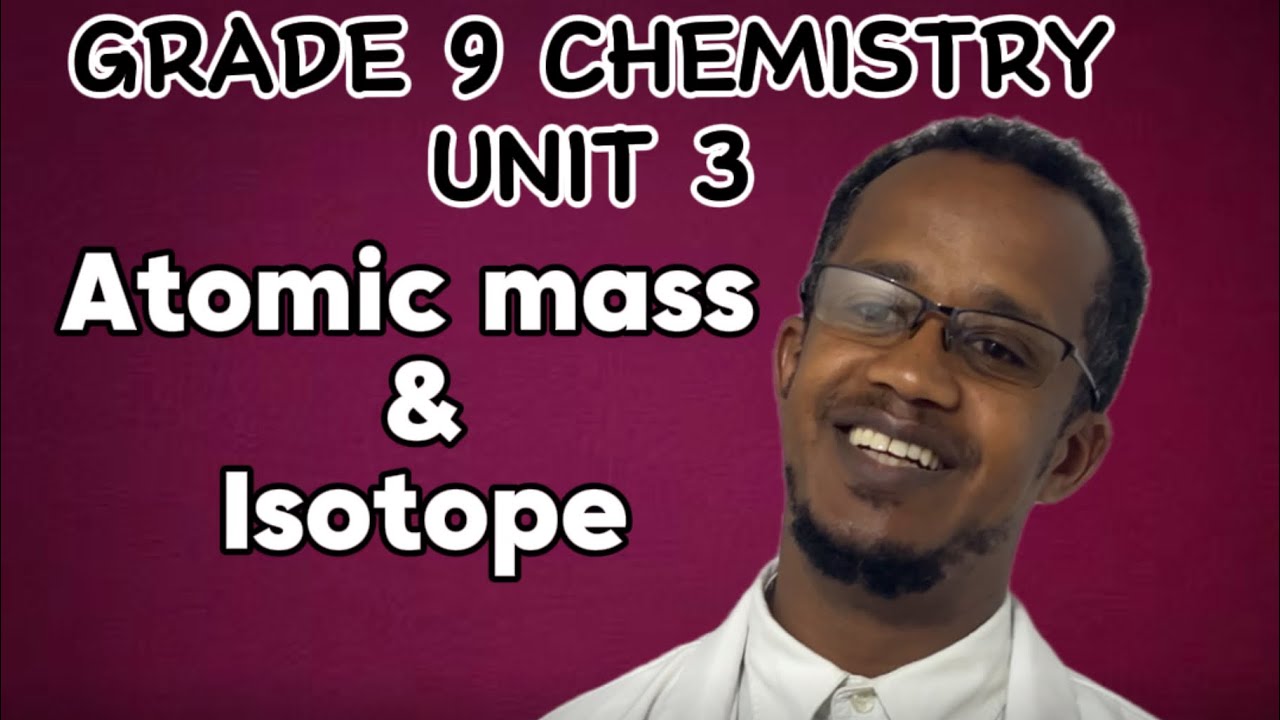 Grade 9 Chemistry UNIT 3 