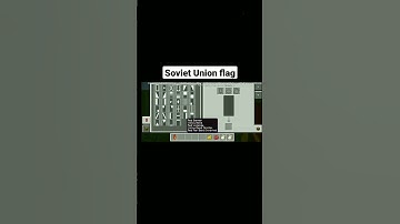 Soviet Union flag in Minecraft #shorts #minecraft #sovietunion