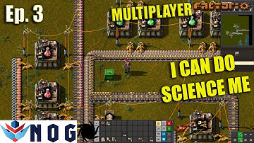 Factorio 1.0 Multiplayer 1K SPM Challenge Ep3 | YAY! Logistics Science Automated