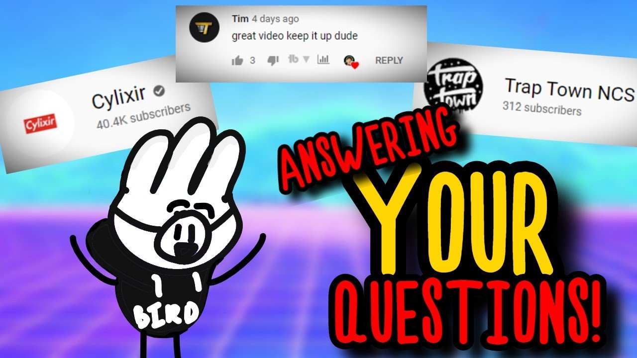 Answering YOUR QUESTIONS on Comment Bots and Scammers! (Trap Town/Tim/Tom/Todd/Cylixir)
