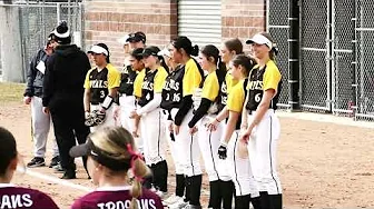 Roy High School 2025 Girls Softball-  Player Introductions