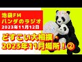 池袋FM「パンダのラジオ」#106 どすこい大相撲・11月場所！②【2023年11月12日】