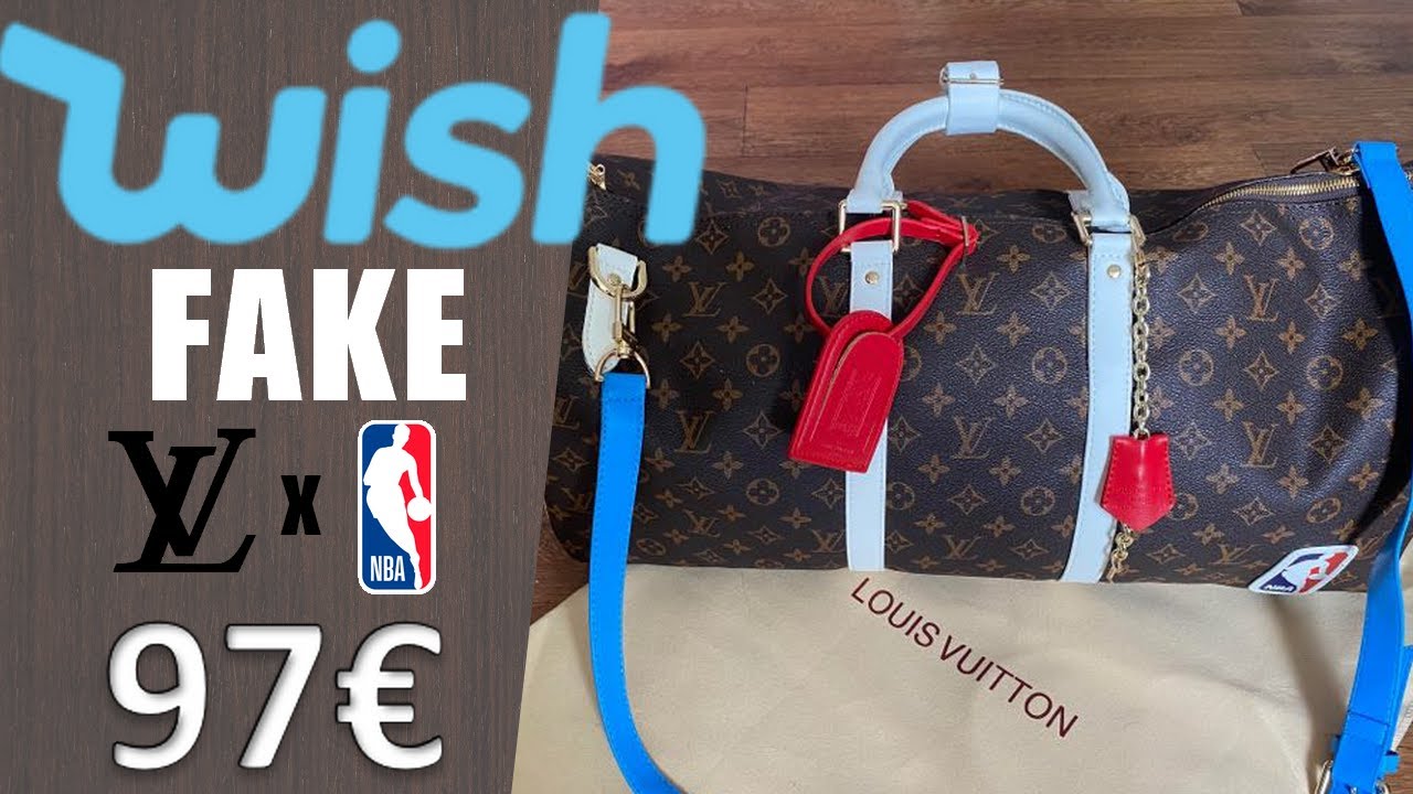 Louis Vuitton x NBA Basketball Keepall 55 Monogram in Coated